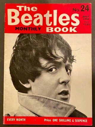 Very Rare July 1965 The Beatles Book 1965 Issue 24
