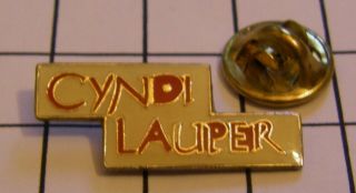 Cyndi Lauper Vintage Pin Badge