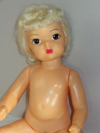 Vintage 1950s - 60s Terri Lee Hard Plastic Doll With Painted Face