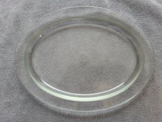 Vintage Pyrex 312 Clear Glass Oval Platter Serving Tray 1940s 11 "