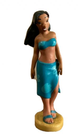 Disney Lilo And Stitch Nani Pvc Plastic Figure Toy.  Cake Topper 4 " Doll For Kids