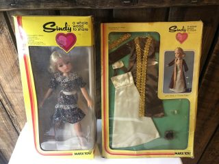 1978 Vintage Marx Toys Sindy Doll With Outfit Open Box