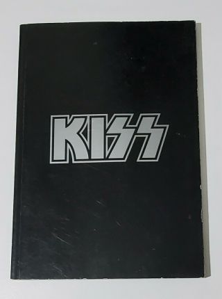 Kiss Rock Band Paperback Book