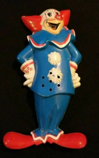 Vintage 1969 Jaru Bozo The Clown Plastic Toy
