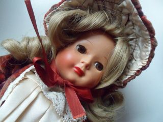 Vintage Rare French Jumeau Doll,  12”,  Marked,  Celluloid & Plastic Body 1940’s