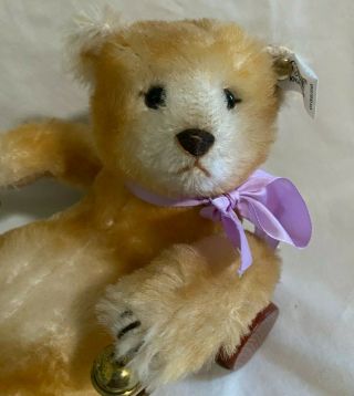 Steiff Teddy Bear on trolley pull toy Ltd Edition 380 of 4000 0135/20 Germany 3