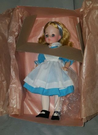Vintage Madame Alexander Alice In Wonderland 14 Inch Doll 1552