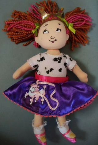 Madame Alexander Cloth Rag Fancy Nancy Doll In Poodle Skirt Outfit & Crown 9 "