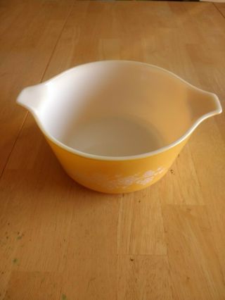 Vintage Pyrex Butterfly Gold 474 - B 1.  5l Dish No Lid