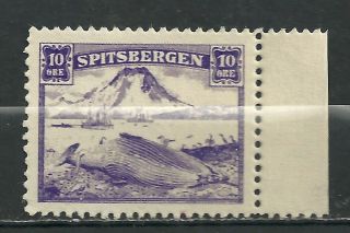 Norway Local Post 1909 Spitsbergen Stamp Mh