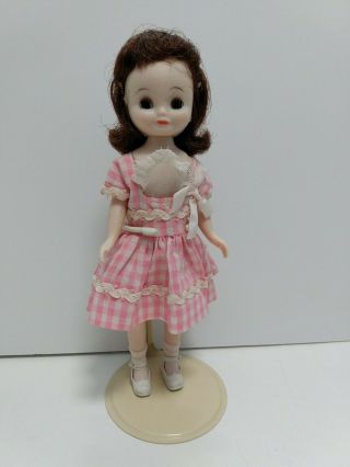 Vintage Betsy Mccall Doll W/ Dress,  Chemise,  Socks,  Shoes American Character 8 "