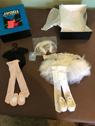 American Girl Doll Swan Lake Ballet Costume White Ballet Outfit