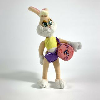 Space Jam Plush Lola Bunny Rabbit With Tags Vintage Looney Tunes Mcdonalds 1996