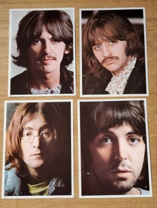 4 Photos Of The Beatles 8x10 Celebrity Photo Pictures