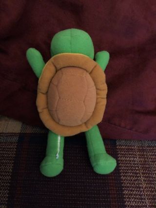 1995 Franklin the Turtle Plush Stuffed Animal Finger Puppet 2