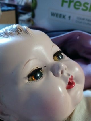 Vintage Cute 1950s American Character Tiny Tears Doll 12 Inches