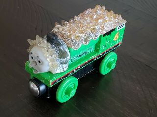 Thomas And Friends Wooden Railway Percy Jack Frost Ice Snow Magnetic Rare