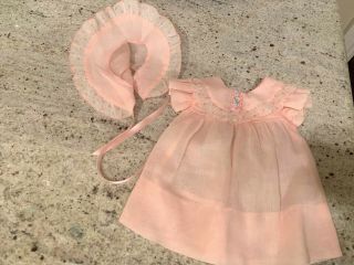Vintage Pink 2 - Piece Doll Dress 15 " Effanbee Dy - Dee Or Composition Doll Pretty