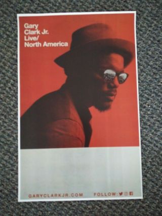 Gary Clark Jr Promo Tour Concert Poster Lp