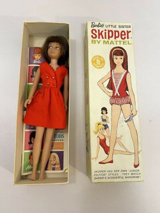 Vintage 1963 Skipper Doll Barbie 