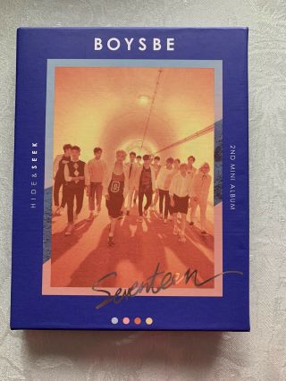 Kpop Seventeen Boys Be Album Seek Version - No Photocard