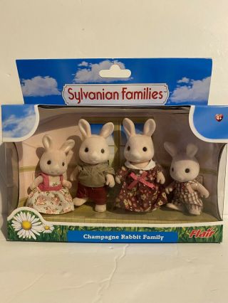 Sylvanian Families Boxed Champagne Hopkins Rabbits