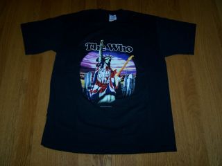 The Who Concert T - Shirt Madison Square Garden Nyc October 2000 Large