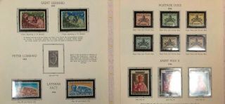 Vatican City 171 - 172,  174 - 191,  J13 - 18 1953 - 54 Mnh " Stamps Only "