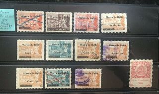 Stamps Fiume Italy 1919 Revenue " Marca Da Bollo " High Cv & 01089
