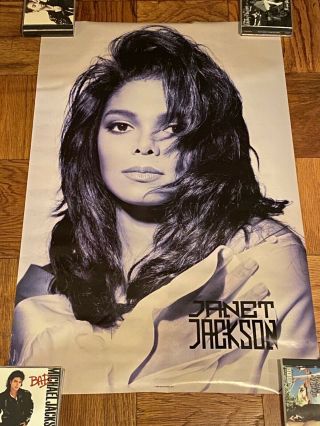 Janet Jackson’s Rhythm Nation 1814 Vintage 1990 Poster
