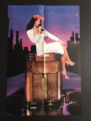 22x33 Donna Summer Poster (from 1979 On The Radio 2lp)