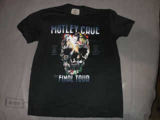 Motley Crue 2015 Concert Tour T - Shirt Size 2xl Never Worn