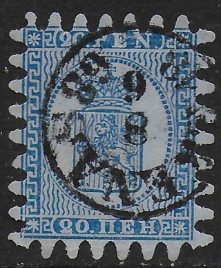 Finland Stamps 1866 Yv 8 Canc Vf