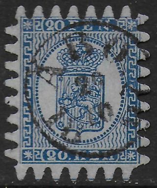 Finland Stamps 1866 Yv 8 Canc Vf Perfect Abo