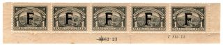 France - Colombia - Scadta Consular 1p Strip - Sc Clf88 - $ 75 Rrr