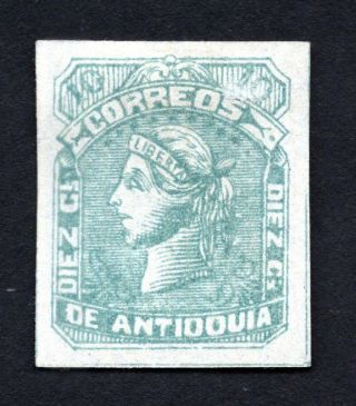 Colombia 1884 Stamp Mi 40y Mng Cv=7€