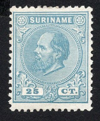 Suriname 1875 Stamp Mi 11b Mh Cv=360€