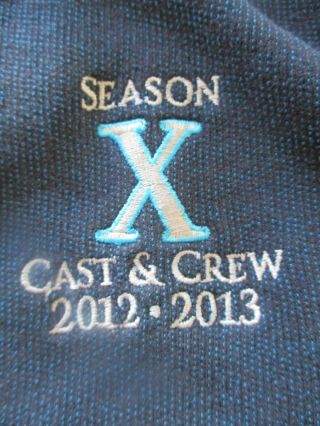 Ncis Season 10 Cast And Crew M Jacket Mark Harmon Pauley Perrette Rare