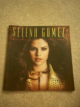 Selena Gomez Stars Dance Tour 2013 Program Book,  Rare Find,  Gift