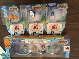 Cartoon Network Adventure Time With Finn And Jake Deluxe Six Pack Plus 3 More