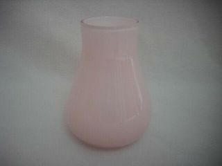 Vintage Mid Century Modern Carlo Moretti Italian Cased Art Glass Pink Vase
