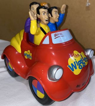 Vintage 2003 The Wiggles.  Big Red Car & Spin Master Toy