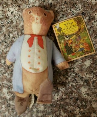 The Toy Bean Bag Wind In The Willows Dearest Mouse Vintage 1981 Ariel Inc