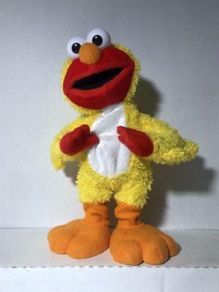 2001 Sesame Street Elmo Chicken Dance Fisher Price Sings Dances Flaps