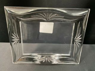 Marquis Waterford Crystal " Roselle " Picture Frame 3 1/2 " X 5 "