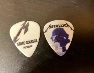 Metallica - State College 10/20/18 Worldwired Tour Authentic Rare Guitar Pick