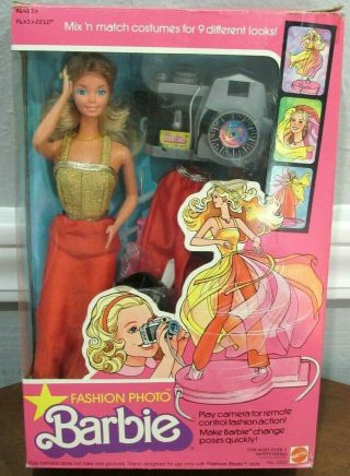 Vintage 1977 Superstar Era " Fashion Photo " Barbie Doll - Nrfb - 2210 - Revised