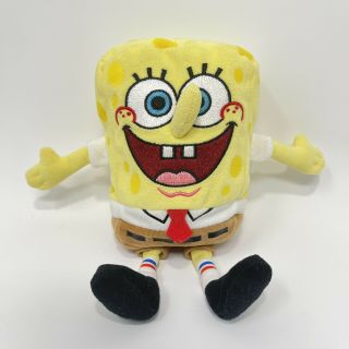 2006 Viacom Ty Beanie Babies Spongebob Squarepants Plush 8 " Stuffed Animal