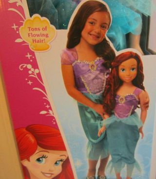 Disney Princess My Size Ariel Fairytale Friend Doll 3 Feet Tall 3