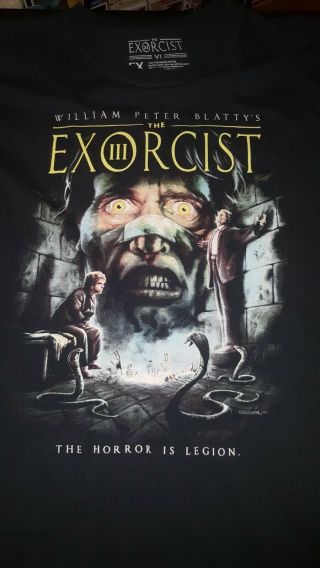 The Exorcist 3 T Shirt Size 5x Fright Rags Horror